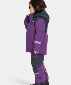 Online Didriksons Kids' Skare Set Royal Purple