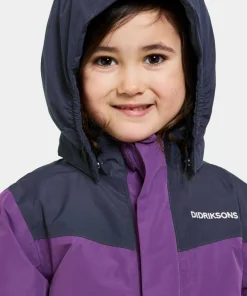 Online Didriksons Kids' Skare Set Royal Purple