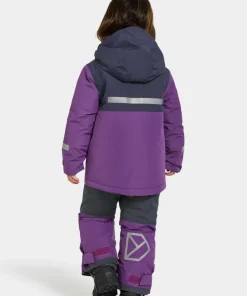 Online Didriksons Kids' Skare Set Royal Purple