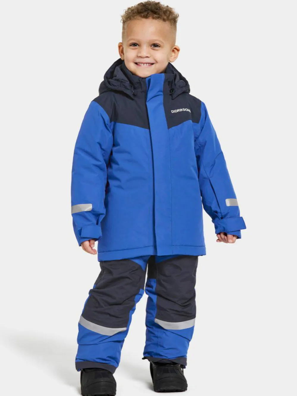 Online Didriksons Kids' Skare Set Caribbean Blue