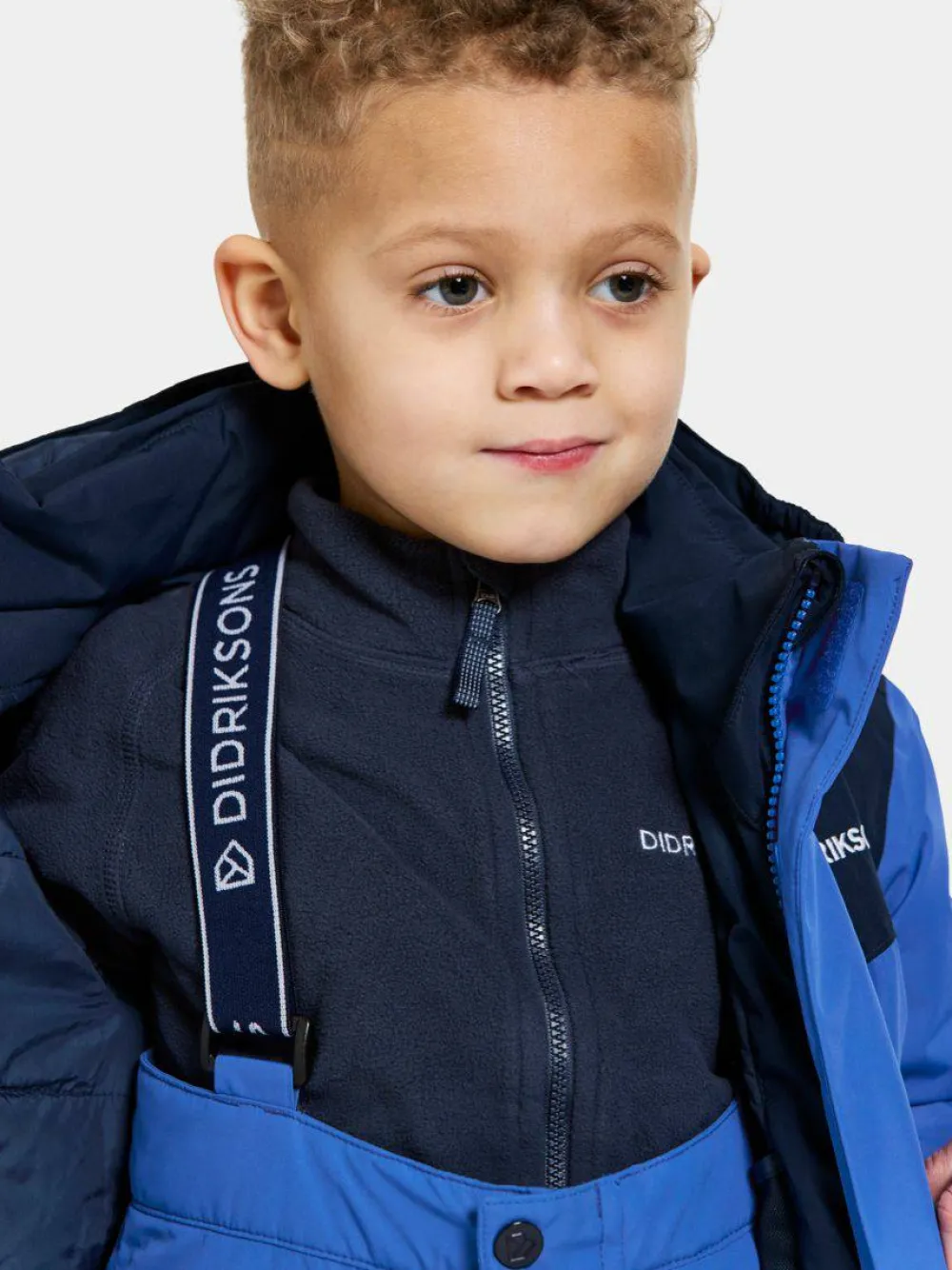 Online Didriksons Kids' Skare Set Caribbean Blue