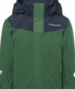 Best Didriksons Kids' Skare Set Pine Green