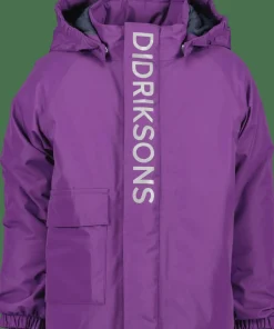 Outlet Didriksons Kids' Talvi Jacket Royal Purple
