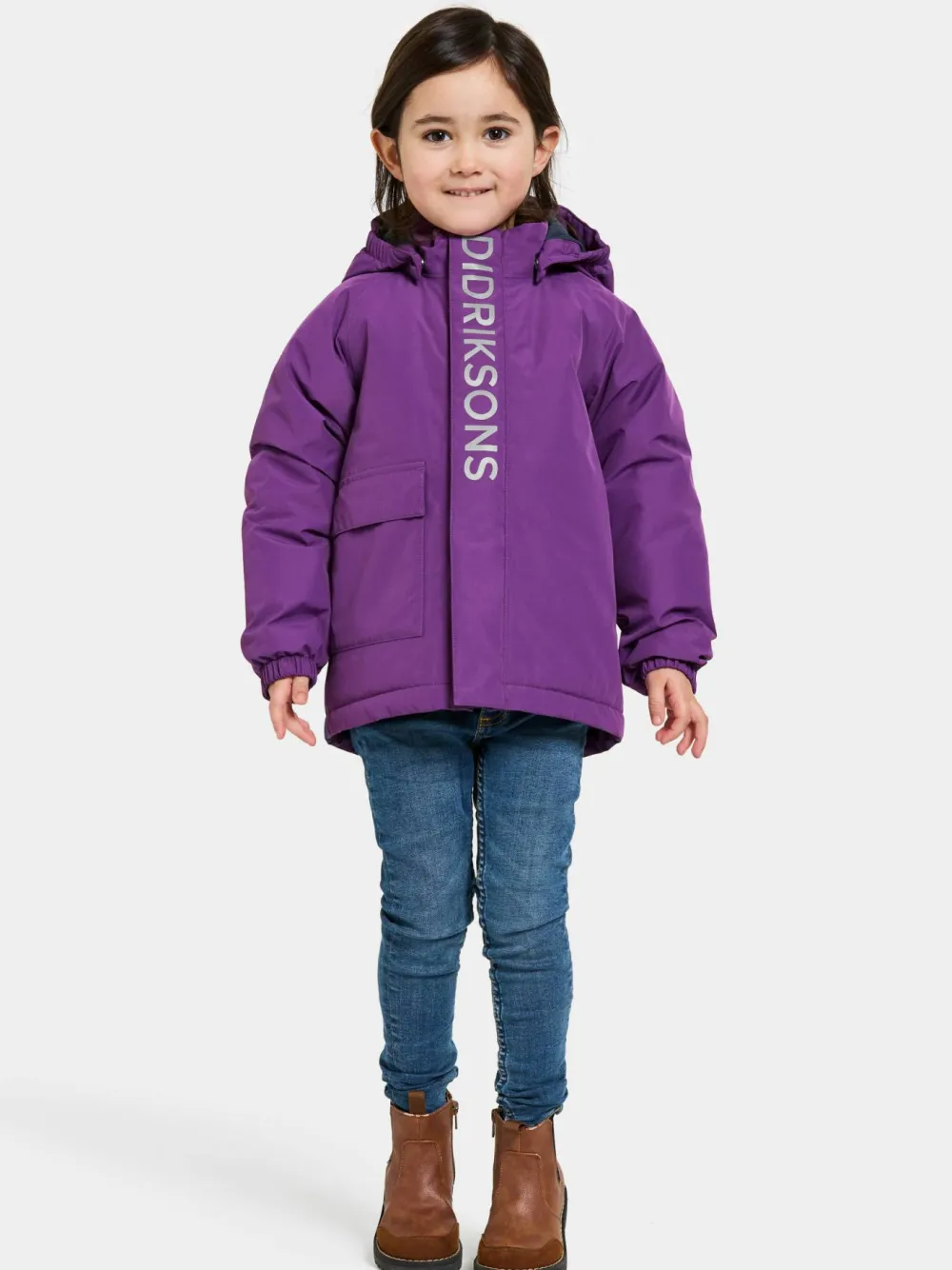 Outlet Didriksons Kids' Talvi Jacket Royal Purple
