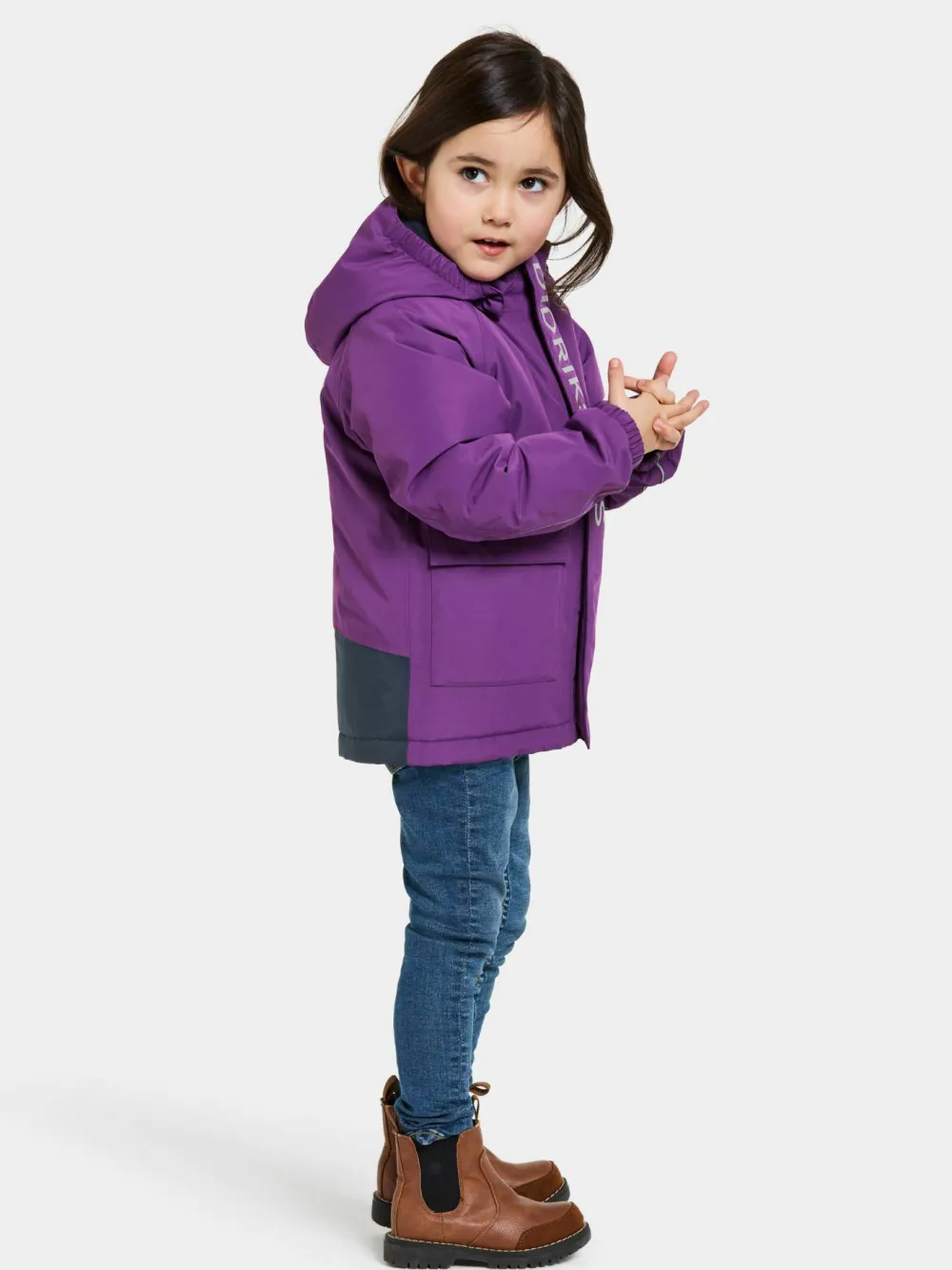 Outlet Didriksons Kids' Talvi Jacket Royal Purple