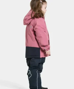 New Didriksons Kids' Talvi Jacket Heather Pink