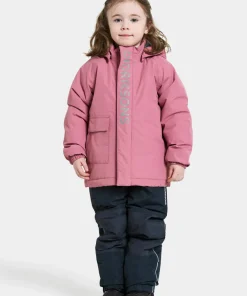 New Didriksons Kids' Talvi Jacket Heather Pink