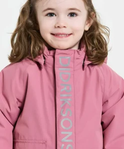 New Didriksons Kids' Talvi Jacket Heather Pink