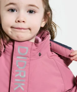 New Didriksons Kids' Talvi Jacket Heather Pink