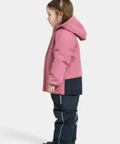 New Didriksons Kids' Talvi Jacket Heather Pink