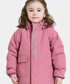 New Didriksons Kids' Talvi Jacket Heather Pink
