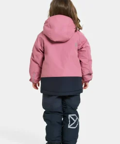 New Didriksons Kids' Talvi Jacket Heather Pink