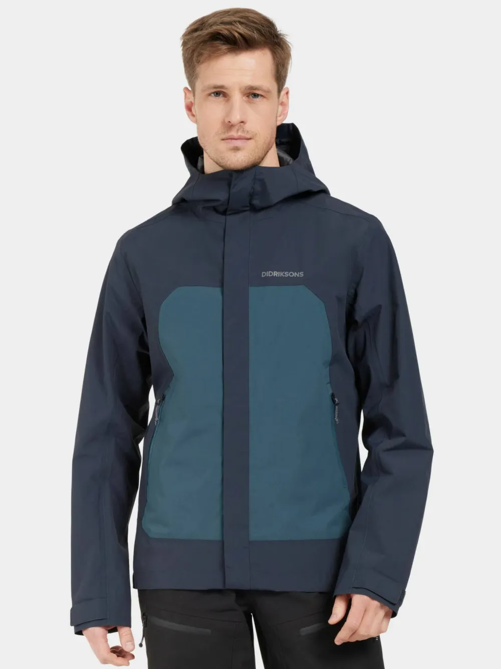 Clearance Didriksons Men's Grit Jacket 3 Sleepy Blue