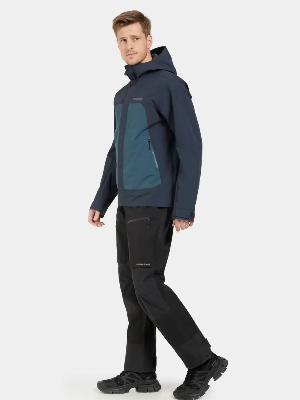 Clearance Didriksons Men's Grit Jacket 3 Sleepy Blue