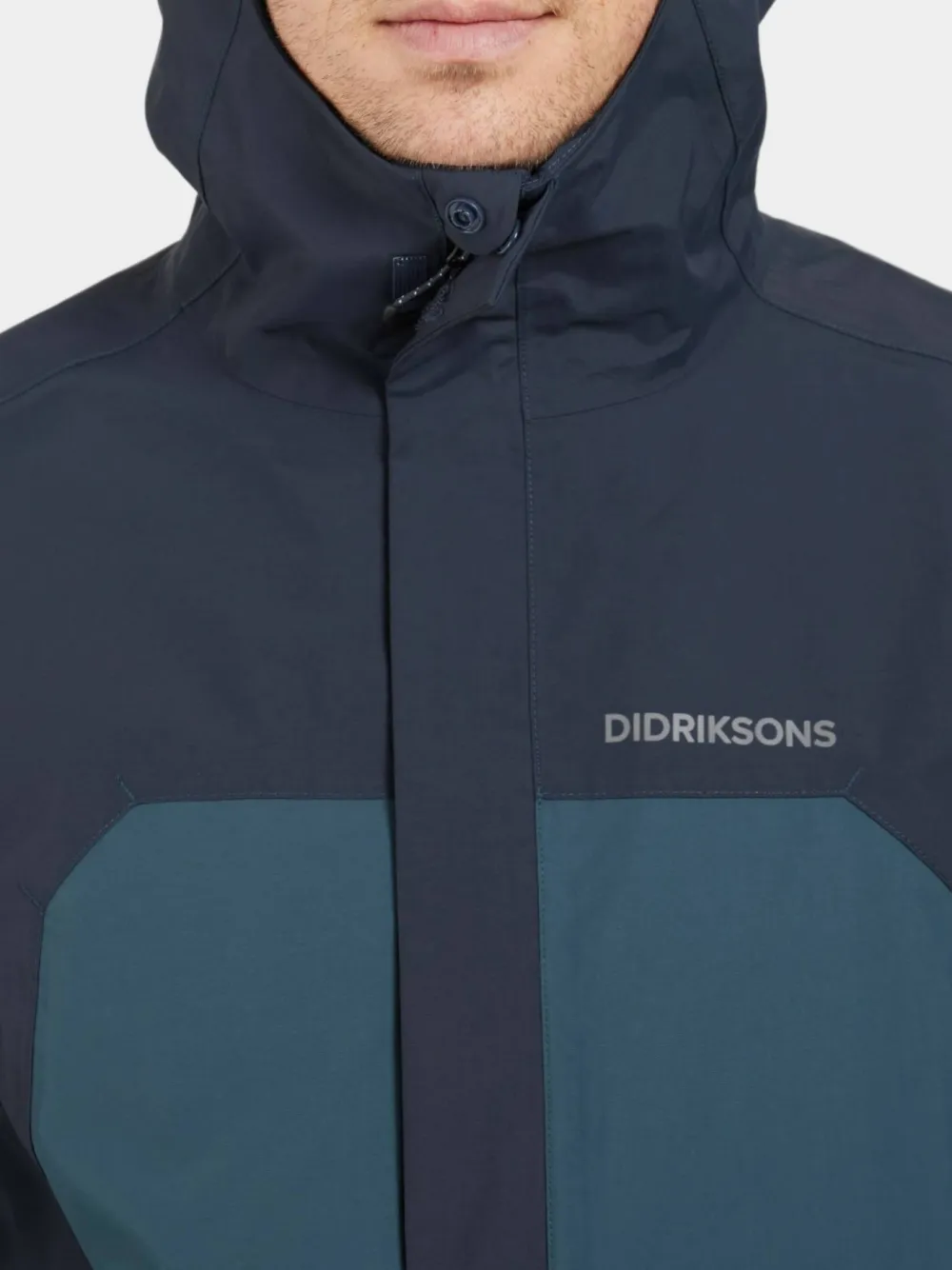 Clearance Didriksons Men's Grit Jacket 3 Sleepy Blue
