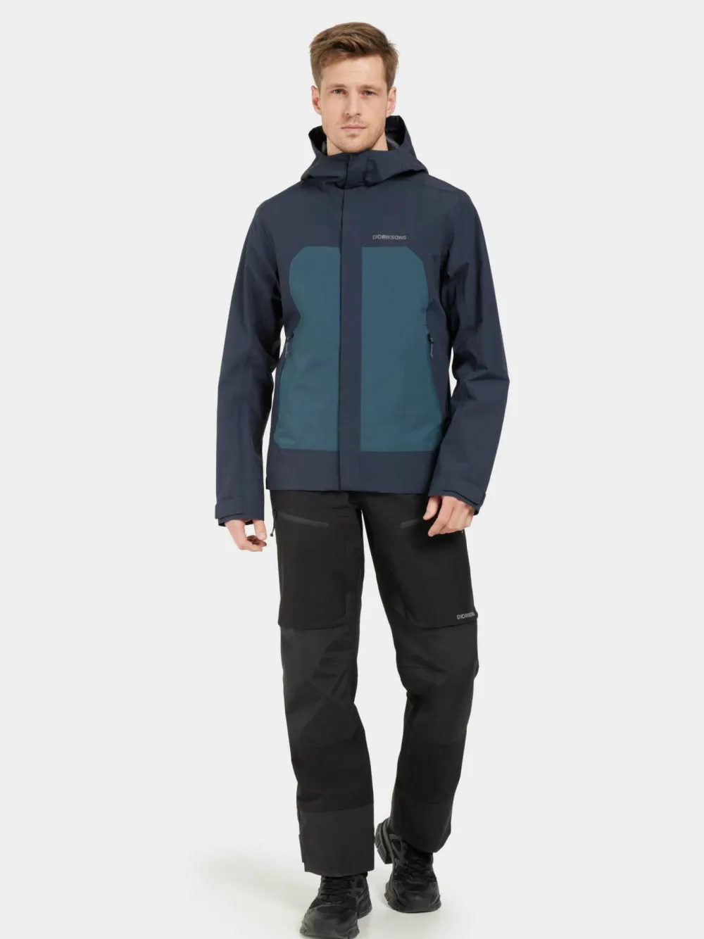 Clearance Didriksons Men's Grit Jacket 3 Sleepy Blue