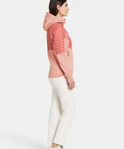 Didriksons Women's Annema Full Zip 6 Powder Pink