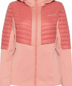 Didriksons Women's Annema Full Zip 6 Powder Pink