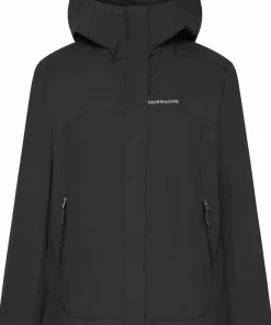 Online Didriksons Women's Grit Jacket 3 Solid Black