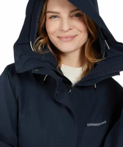 Sale Didriksons Women's Ilma Parka 8 Dark Night Blue