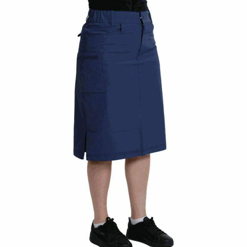 Clearance Dobsom Women's Himalaya Long Skort Stoneblue