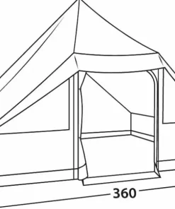 Outlet Easy Camp Moonlight Cabin Moonlight Grey