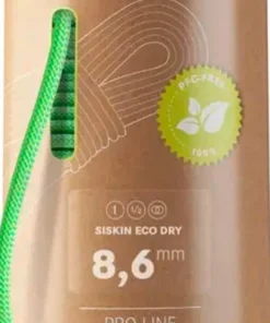 New Edelrid Siskin Eco Dry 8,6mm 60 M Neon Green