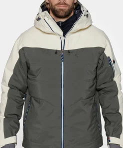 Online Elevenate Men's St Moritz Jacket Gray Green