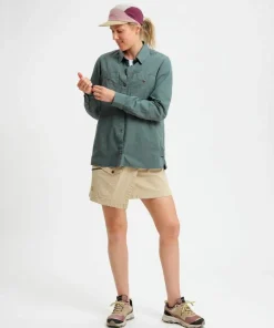 New Elevenate Women's Utility Shirt Balsam Green
