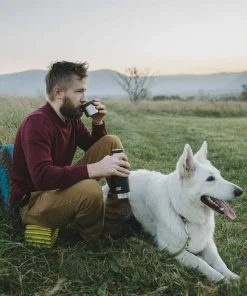 Outlet Esbit SCULPTOR Stainless Steel Vacuum Flask 1000 ml Polar Blue