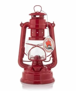 Sale Feuerhand 276 Hurricane Lantern Ruby Red