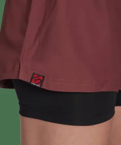 Best FiveTen Women's Two-in-One Climb Shorts Quiet Crimson/Black
