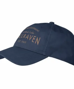 Online Fjällräven Est. 1960 Cap Dark Navy
