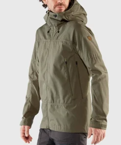 New Fjällräven Men's Abisko Lite Trekking Jacket Dark Grey/Black Dark Grey-Black
