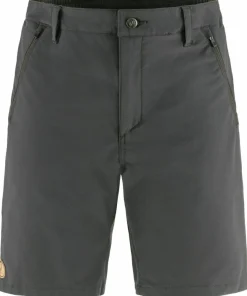 Outlet Fjällräven Men's Abisko Trail Stretch Shorts Dark Grey