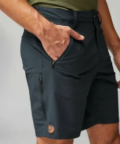 Outlet Fjällräven Men's Abisko Trail Stretch Shorts Dark Grey