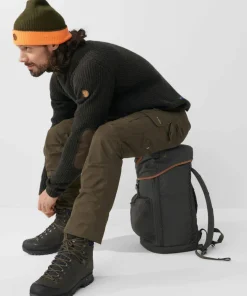 New Fjällräven Men's Barents Pro Hydratic Trousers Green Camo-Deep Forest