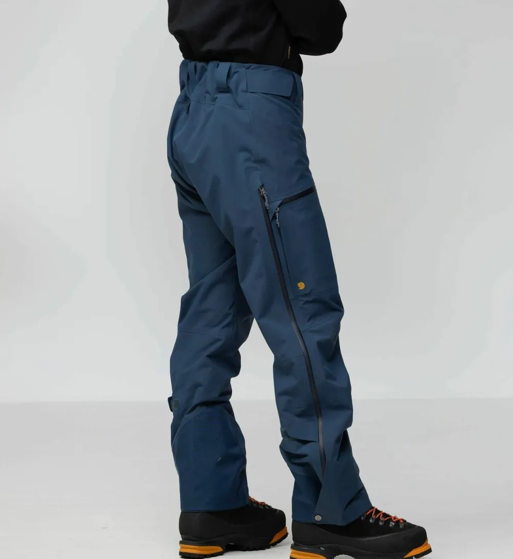 Outlet Fjällräven Men's Bergtagen GORE-TEX Pro Trousers Mountain Blue