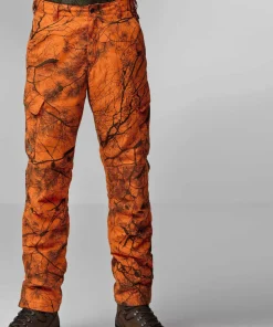 Online Fjällräven Men's Brenner Pro Winter Trousers Orange Multi Camo
