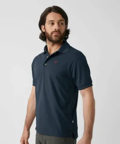 New Fjällräven Men's Crowley Pique Shirt Fossil