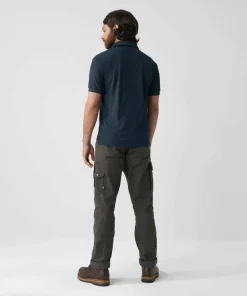 New Fjällräven Men's Crowley Pique Shirt Fossil