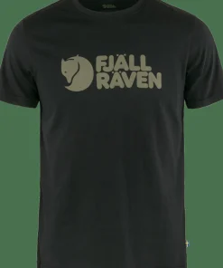 Discount Fjällräven Men's Logo T-shirt Black