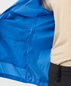 Sale Fjällräven Men's Keb Lätt Wind Jacket Mountain Blue
