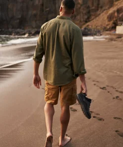 Online Fjällräven Men's Övik Travel Long Sleeved Shirt Green