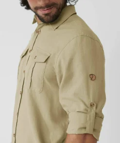 Online Fjällräven Men's Övik Travel Long Sleeved Shirt Green