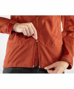 Hot Fjällräven Women's Abisko Lite Trekking Jacket Dark Grey/Black Dark Grey-Black