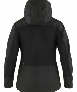Hot Fjällräven Women's Abisko Lite Trekking Jacket Dark Grey/Black Dark Grey-Black