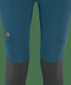 Hot Fjällräven Women's Abisko Trekking Tights Pro Indigo Blue/Iron Grey Indigo Blue-Iron Grey