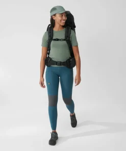 Hot Fjällräven Women's Abisko Trekking Tights Pro Indigo Blue/Iron Grey Indigo Blue-Iron Grey