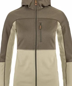 Sale Fjällräven Women's Abisko Trail Fleece Fossil-suede Brown